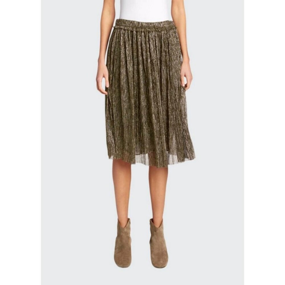 💕ISABEL MARANT ETOILE💕 Beatrice Skirt ~ Gun Metal EU 36 NWT - Picture 8 of 16